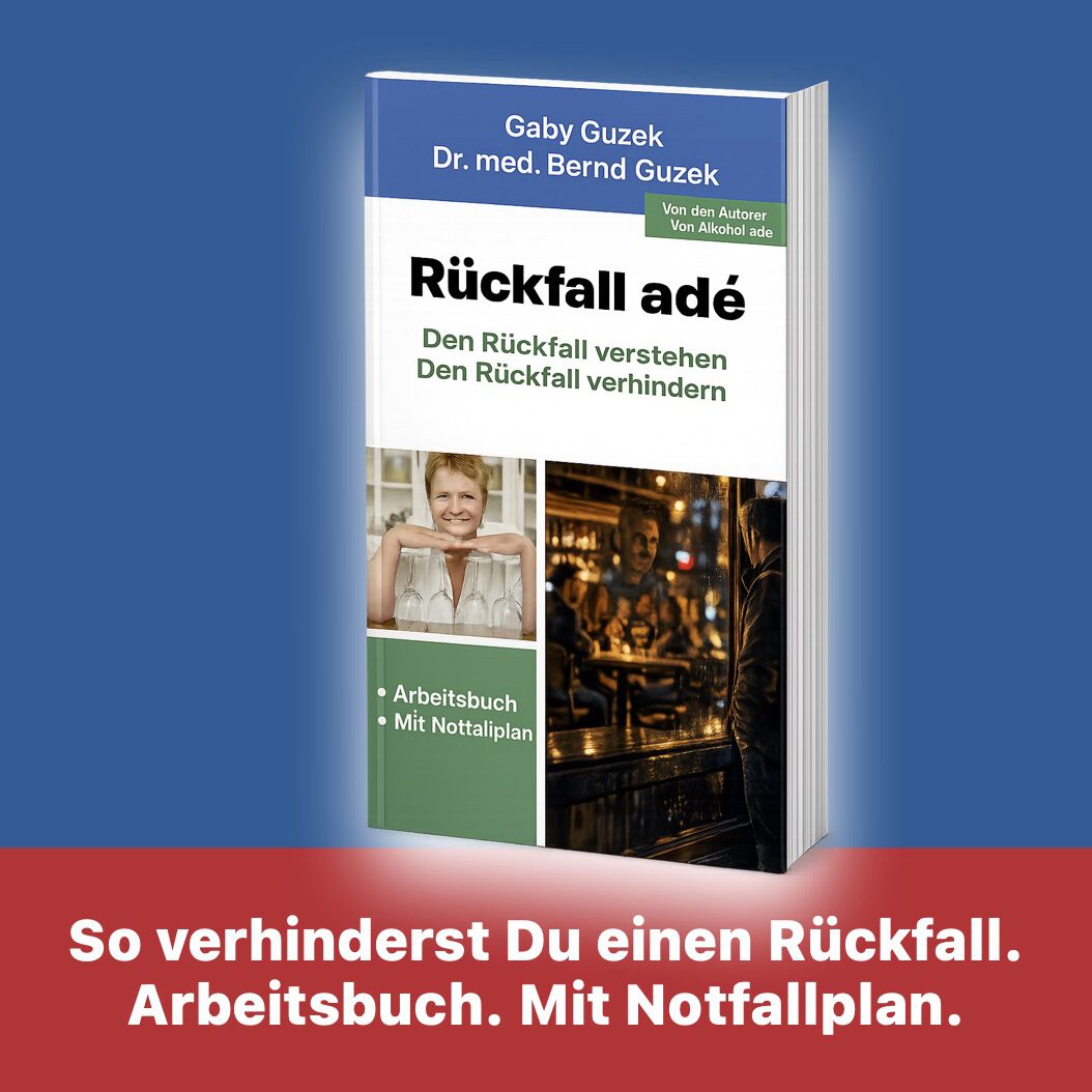 Anzeige zum Buch "Rückfall adé" von Gaby Guzek und Dr. med. Bernd Guzek